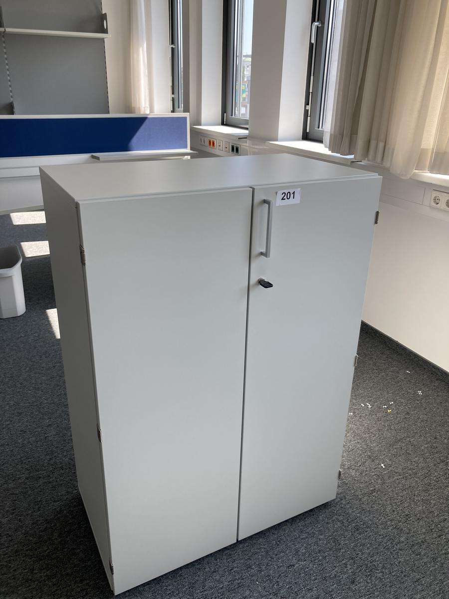 Aktenschrank, 3 Ordnerhöhen, Maße: ca.100 x 45 x 113 cm